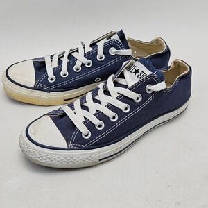 Converse Chuck Taylor All Star Low Top Womens 7 Navy Blue Canvas M9697 Men 5